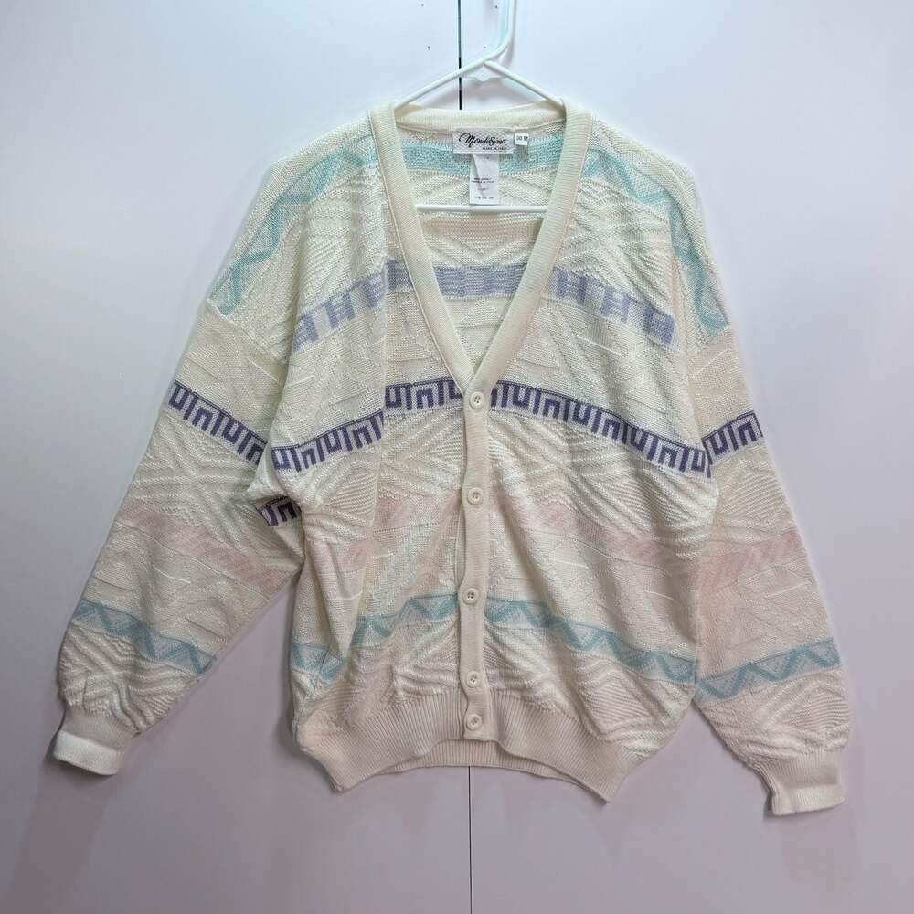 Mondissimo Made in Italy Vintage Knit Cardigan Sweater - Picture 1 of 3